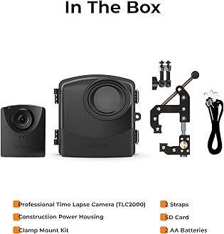 Brinno - BCC2000 Construction Time-lapse Camera - 1080P HDR - Suitable for workshop, garden or renovation