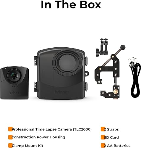 Vista 15 de Brinno Paquete de cámara de construcción BCC2000 Plus - Incluye: cámara de lapso de tiempo Full HD TLC2000, extensor de 32 pies para computadora 1