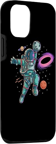 Vista 6 de iPhone 7 Plus/8 Plus astronauta baloncesto Dunk Planet Blackhole Moon Landing estuche de regalo