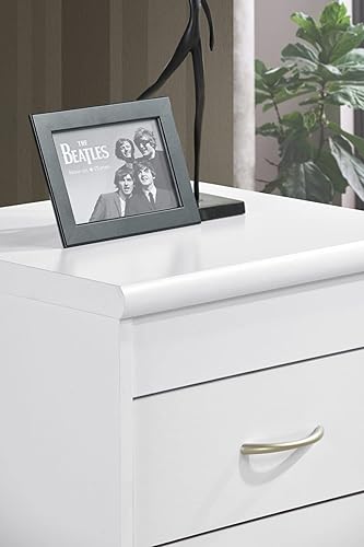 Miniatura 5 de Hodedah Import HI917N White Night Stand