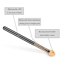 Vista 6 de 20 aplicadores profesionales de sombra de ojos, punta de esponja, reutilizables, espuma mezclable, maquillaje, sombra de ojos, cepillo aplicador