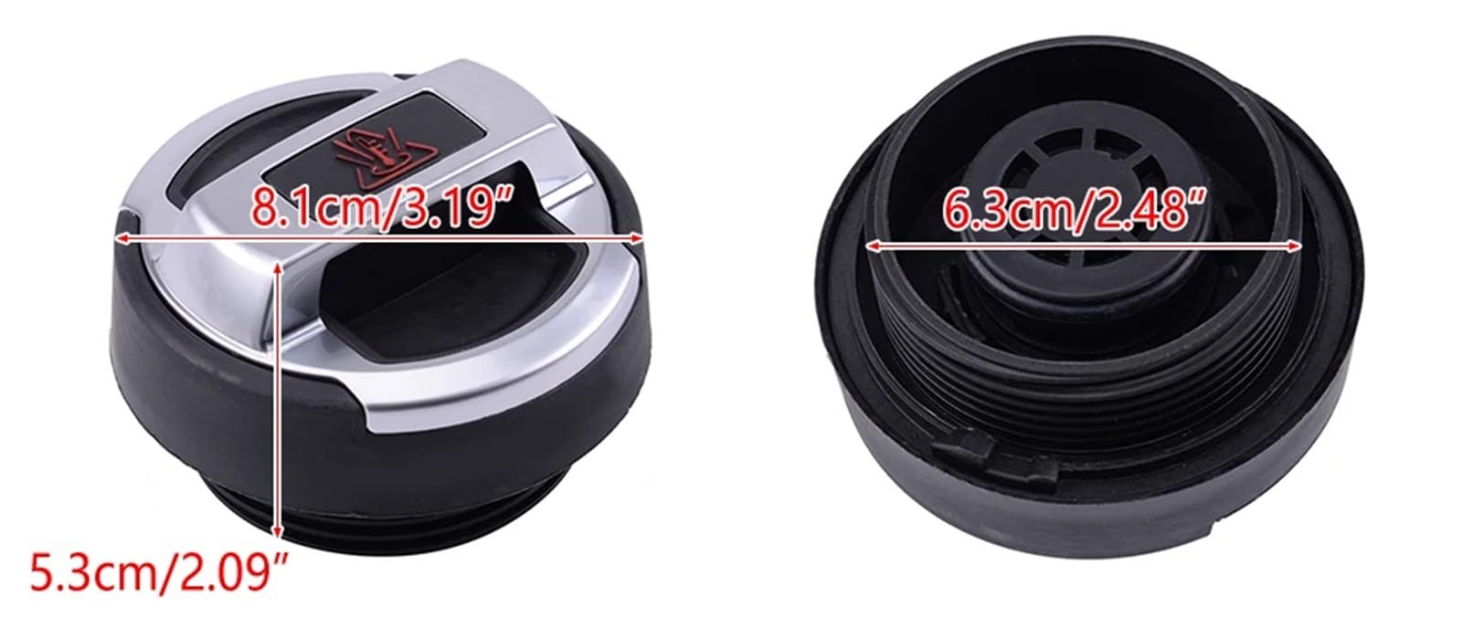 Tappi di riempimento Olio per Auto per Volvo S80 I V70 1999 2000 2001 2002 2007 Tappo Serbatoio Olio Motore Auto Coperchio espansione Liquido di Raffreddamento 420121321 420103485B