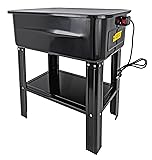 JEGS 20 Gallon Parts Cleaner Solvent Tank - 12 Gallon Solvent Capacity - 2.64-3.17 Gallon Per Minute...