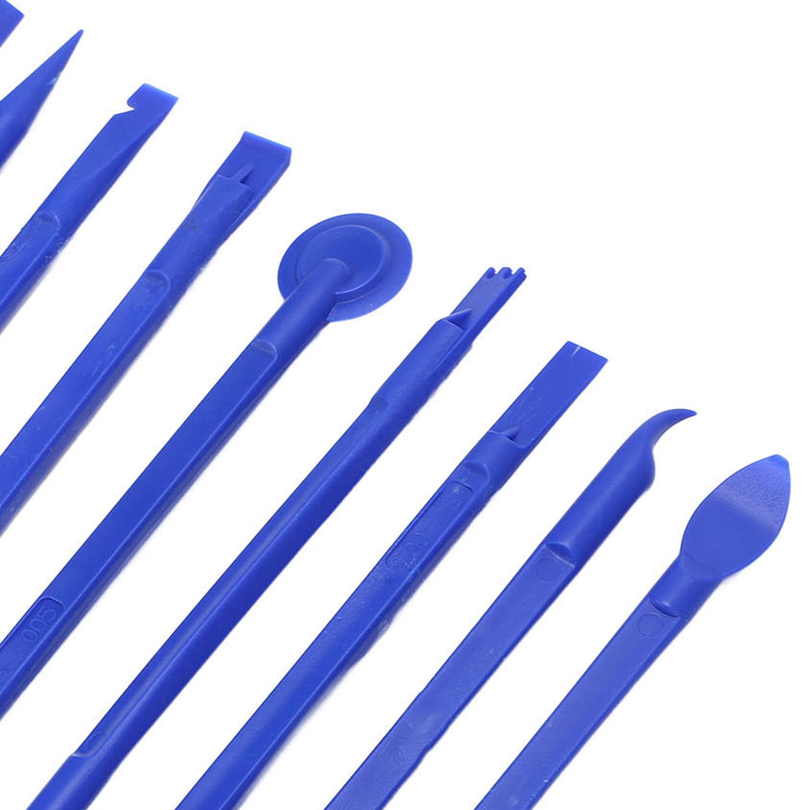 100 PCs Antistatic Spudger Plastic Opening Pry Toolset, Antistatic Spudger Mobile Handy Repair Tools Kit, mehrere Formen, für Laptop, Smartphone, Elektronikreparatur (Blue)