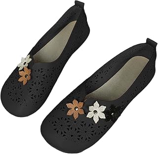 Zapatos náuticos para mujer, mocasines y mocasines para mujer, elegantes Mary Jane, zapatos deslizantes, zapatos casuales, zapatos para caminar, zapatos ortopédicos, zapatos de verano, transpirables