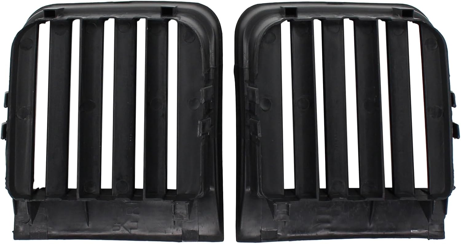 Front L/R Bumper Lower Grille Fog Light Cover Trim for Nissan