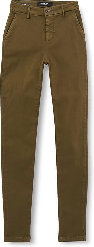 Replay Bettie, Pantalones Mujer, 238 Army Green, 2330