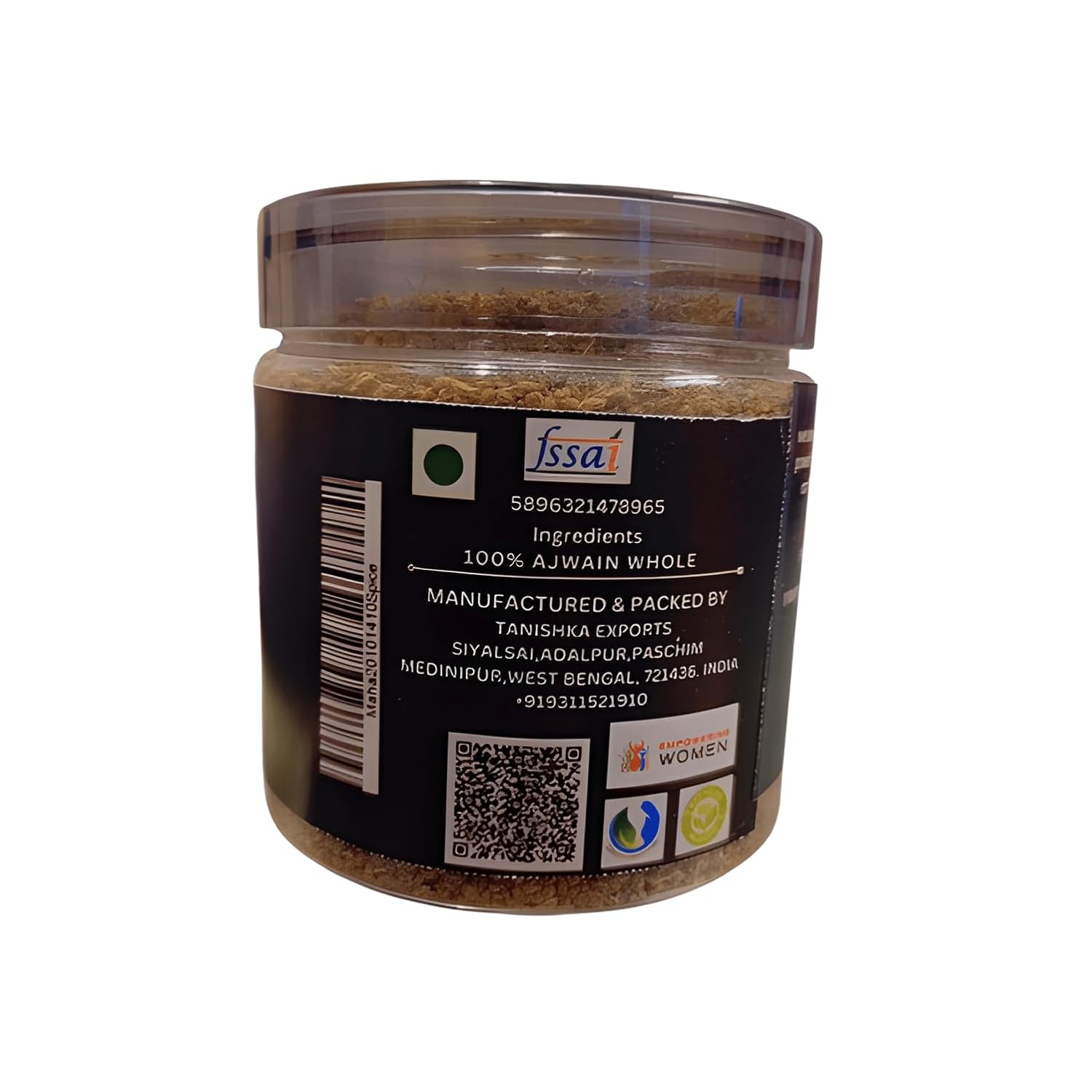 Whole Ajwain by Mahamandaleshwar – 600g (3x200g) | Aromatic Carom Spice | Sun-Dried & Hand Selected | Pure Indian Flavor