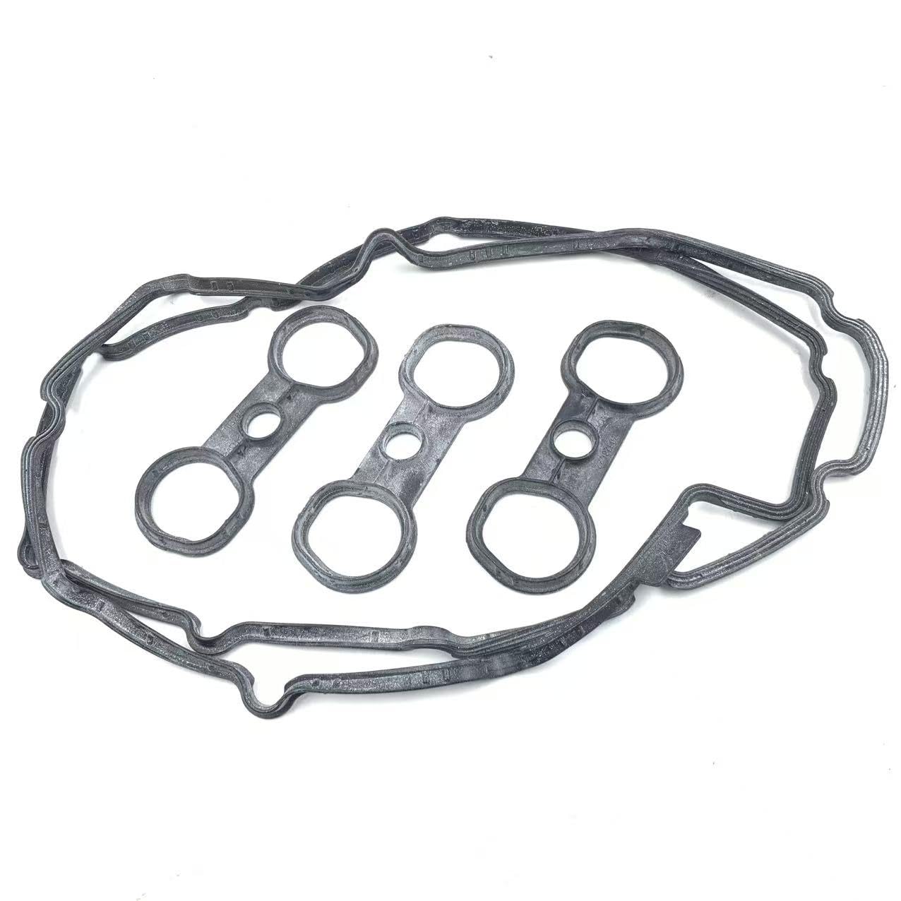 N52 Valve Cover Gasket Set 11 12 7 582 245 for BMW E90 E91 E92 E93 523i 528i 328i X3 X5 3.0L 2.5