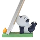 Cute Yoga Panda Cell Phone Stand for Desk,Adorable Bear Smartphone Phone Holder for Desk,Unique iPhone Stand Holder,Lovely Animal Mobile Phone Accessor for Samsung,Huawei,Xiaomi,Kawaii Home Room Decor