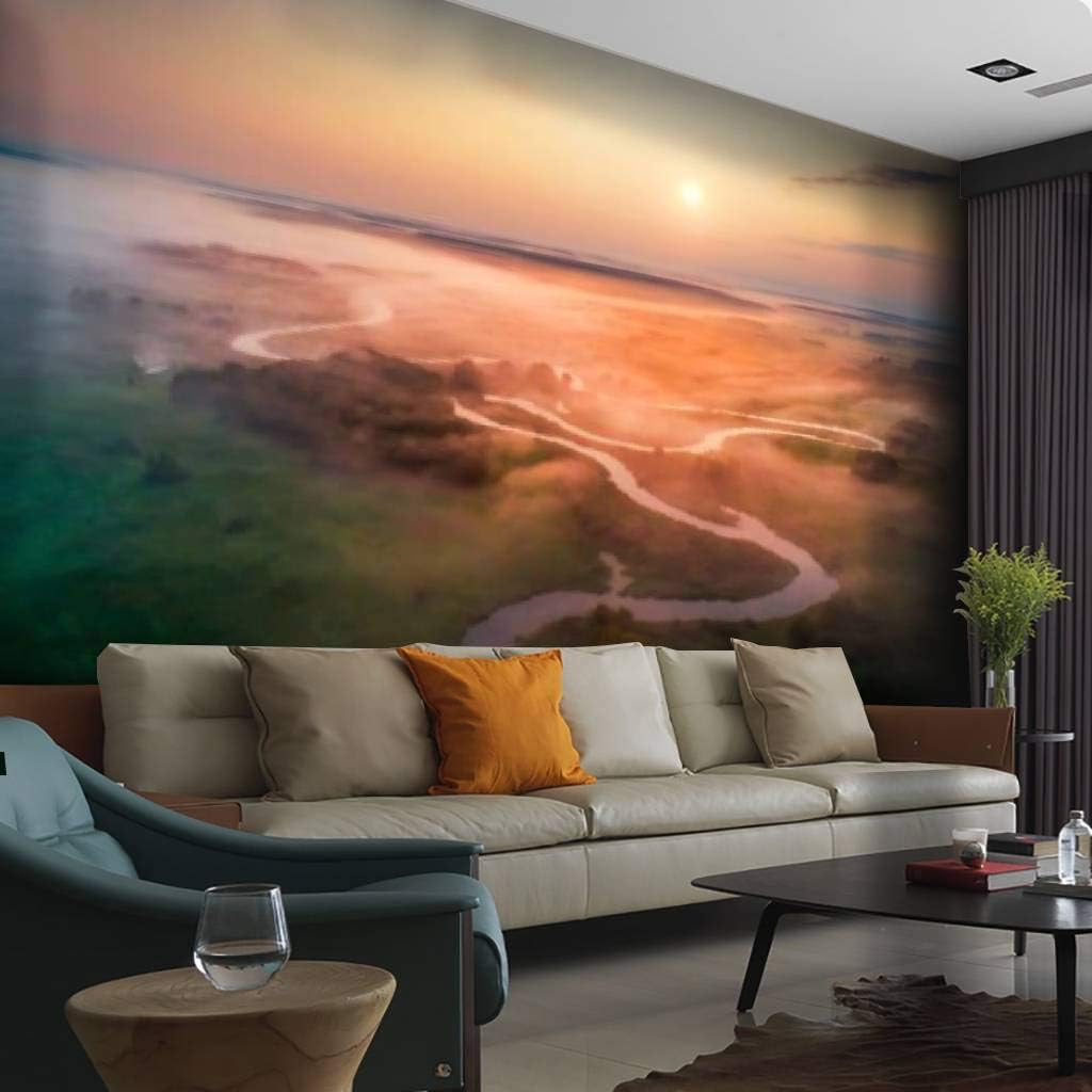 Amazon Com Spring Colorful Landscape Peaceful River Stock Pictures Royalty Free Canvas Print Wallpaper Wall Mural Self Adhesive Peel Stick Wallpaper Home Craft Wall Decal Wall Poster Sticker For Living Room