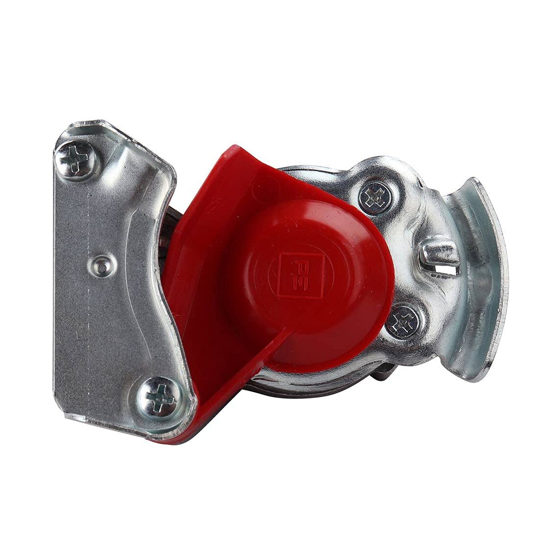 Testa Frizione Aria Compressa Gialla Con Valvola Integrata – Filettatura M16x1,5 Mm, Conforme DIN ISO 1728, Per Camion, Trattori E Rimorchi