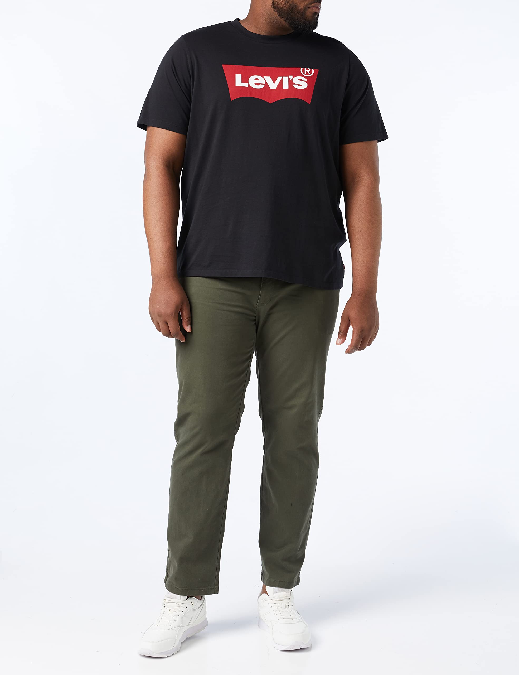 Image secondaire de T-shirt Homme Levi's Big & Tall Batwing Srt Noir 3XL