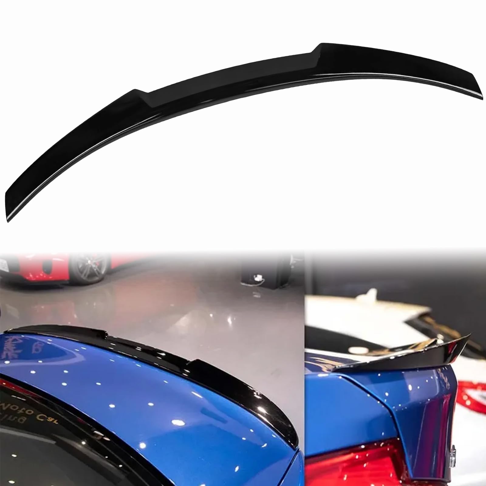 Rear Trunk Spoiler Wing Compatible with 2012-2018 BMW F30 3 Series Sedan 320i 325i 328i 3…