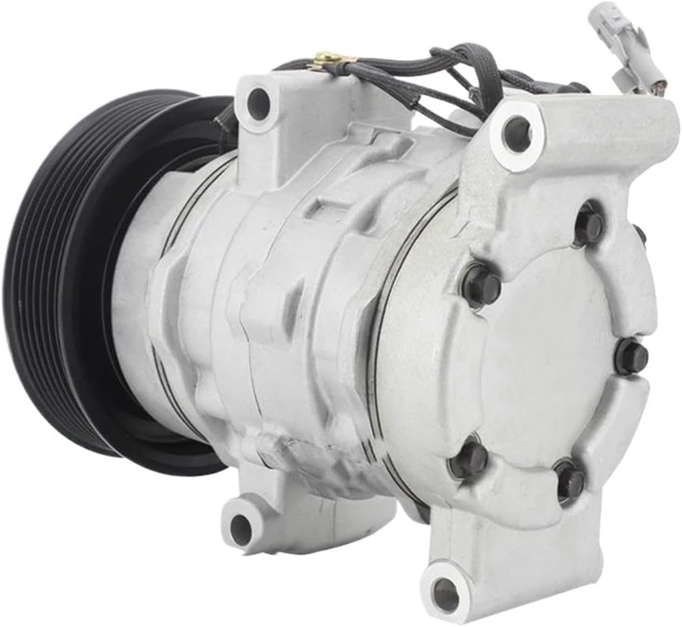 Auto AC Compressor Air Conditioning Compressor 447160-1970 Compatible for Toyota Hilux Vigo RAV4 2KD 1KD Compatible for Denso 10S11C