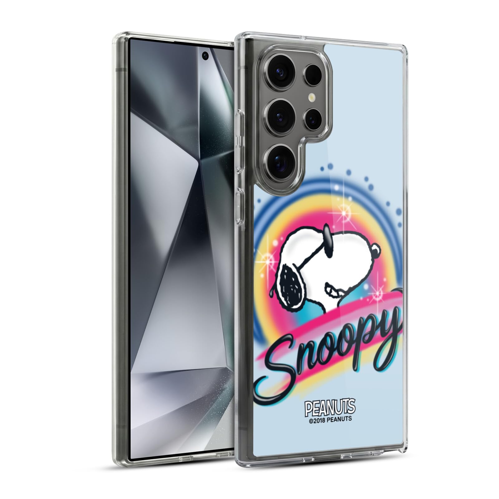 Head Case Designs Licenza Ufficiale Peanuts Colourful Sunglasses Snoopy Passeggiata Aerografata Custodia in Gel [Grado Militare] Compatibile con Samsung Galaxy S24 Ultra 5G E Compatibile con MagSafe