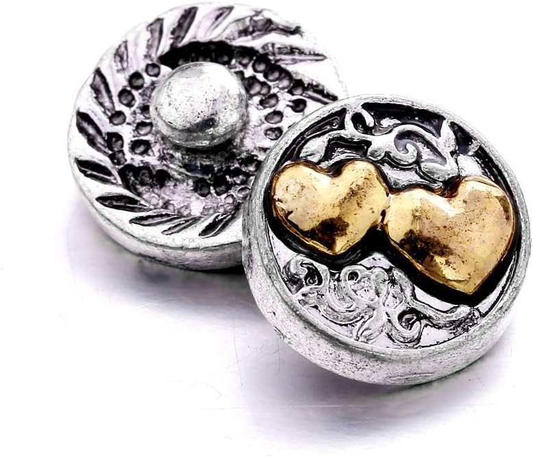 Mini Rhinestone Snap Jewelry Charms for 12mm Snap Jewelry Pack of 10pcs - Image 7