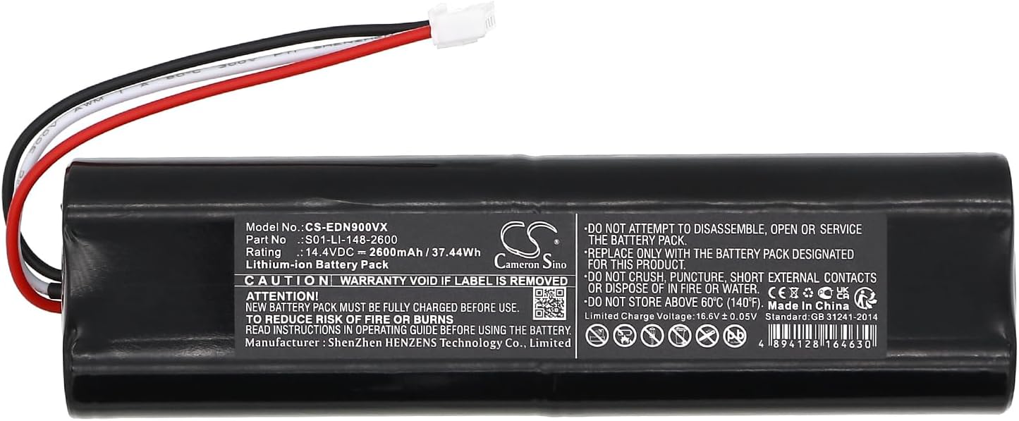 DCH 2600mAh Battery Replacement for Yeedi K8 YDVN11 Vac 2 Pro
