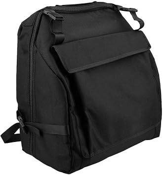 Black Oxford Cloth Accordion Case Storage Bag for 48 Bass Accordion