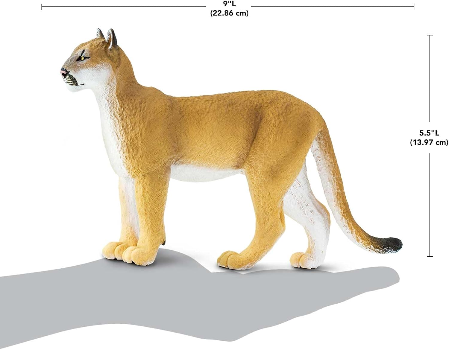 Safari Ltd. Florida Panther Figurine - Realistic 9" Model Figure - Fun Educational Wildlife Toy for Boys, Girls &Kids Ages 3+