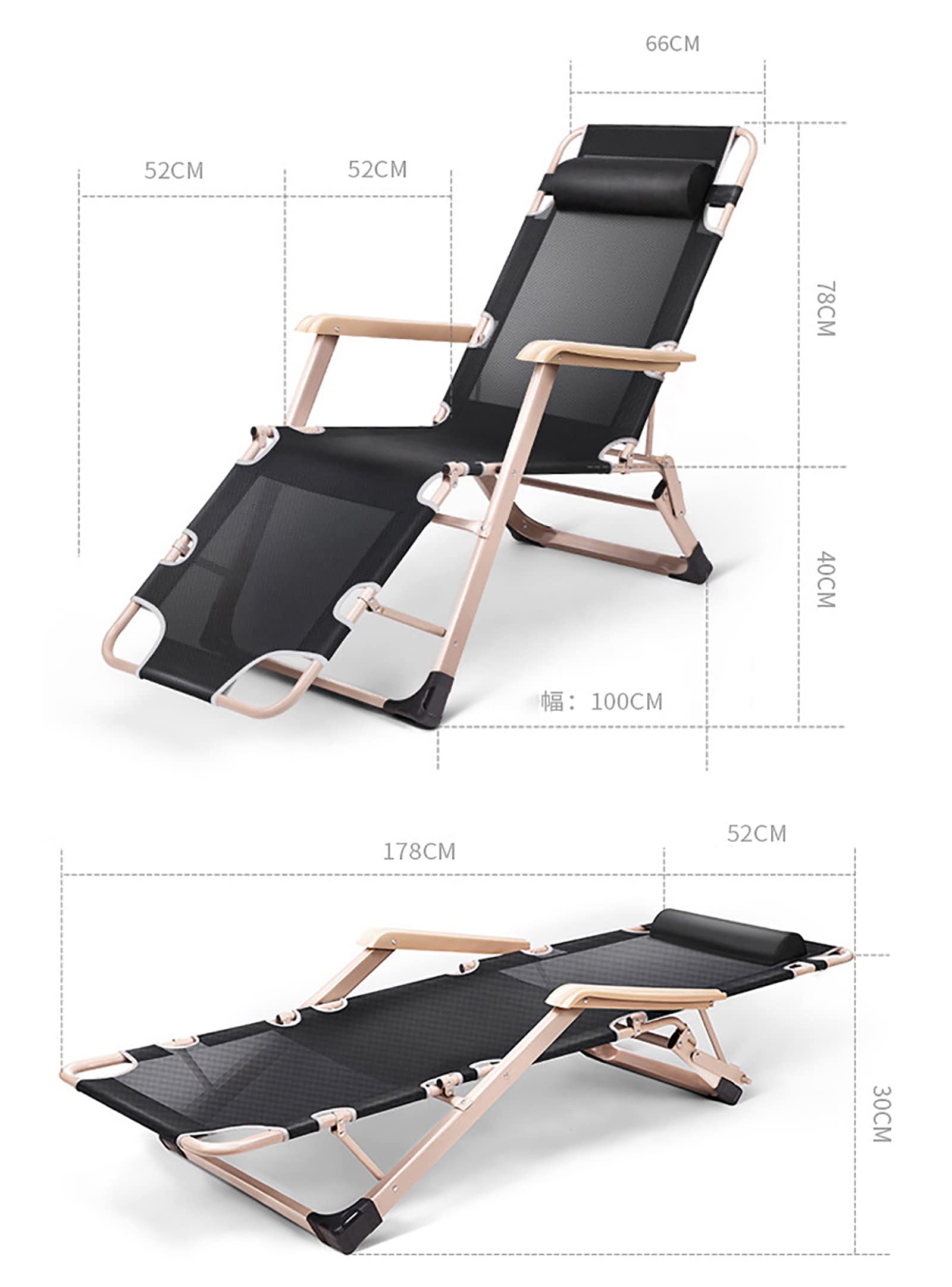 Amazon｜アウトドアチェア サマーベッド 折りたたみ