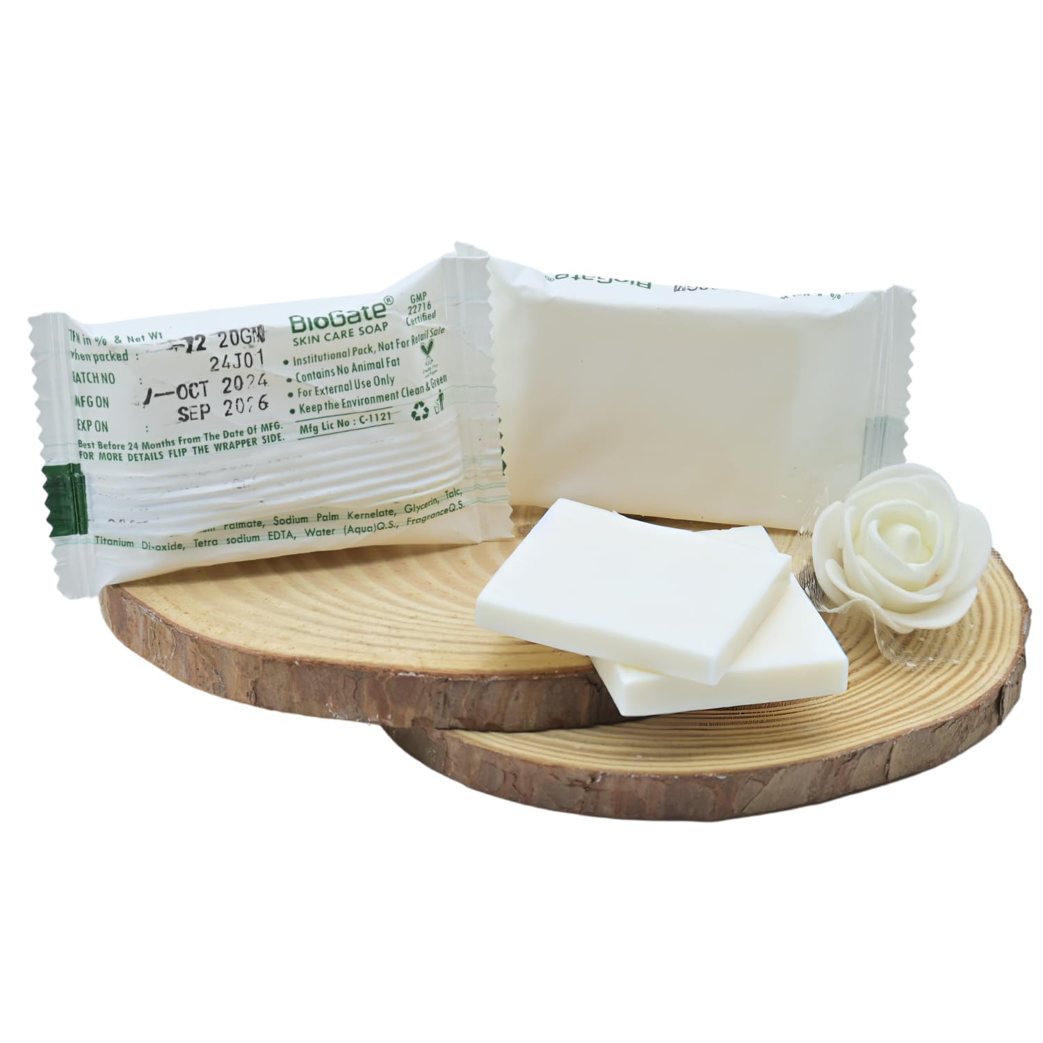 Premium Hotel Soaps 20g (Pack of 50) – Refreshing Guest Soap with Invigorating Fragrance | Ideal for 3, 4, & 5 Star Hotel Rooms, Resorts & Guesthouses-image-23