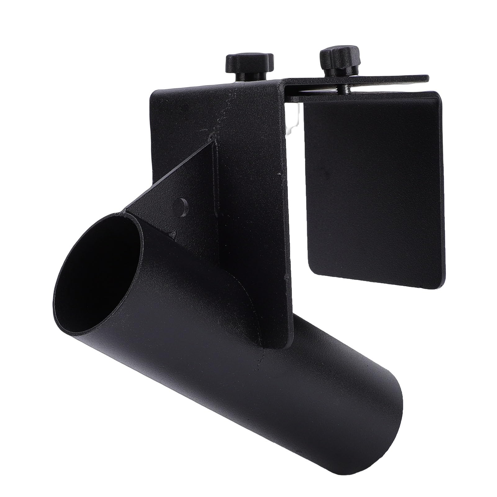 Muiltvoe Ice Fishing Sled Rod Holder, Heavy Duty Carbon Steel Sturdy Pole Rack with 2.64 Inch Clamp Length for Fishing and Multi Purpose Utility Sleds