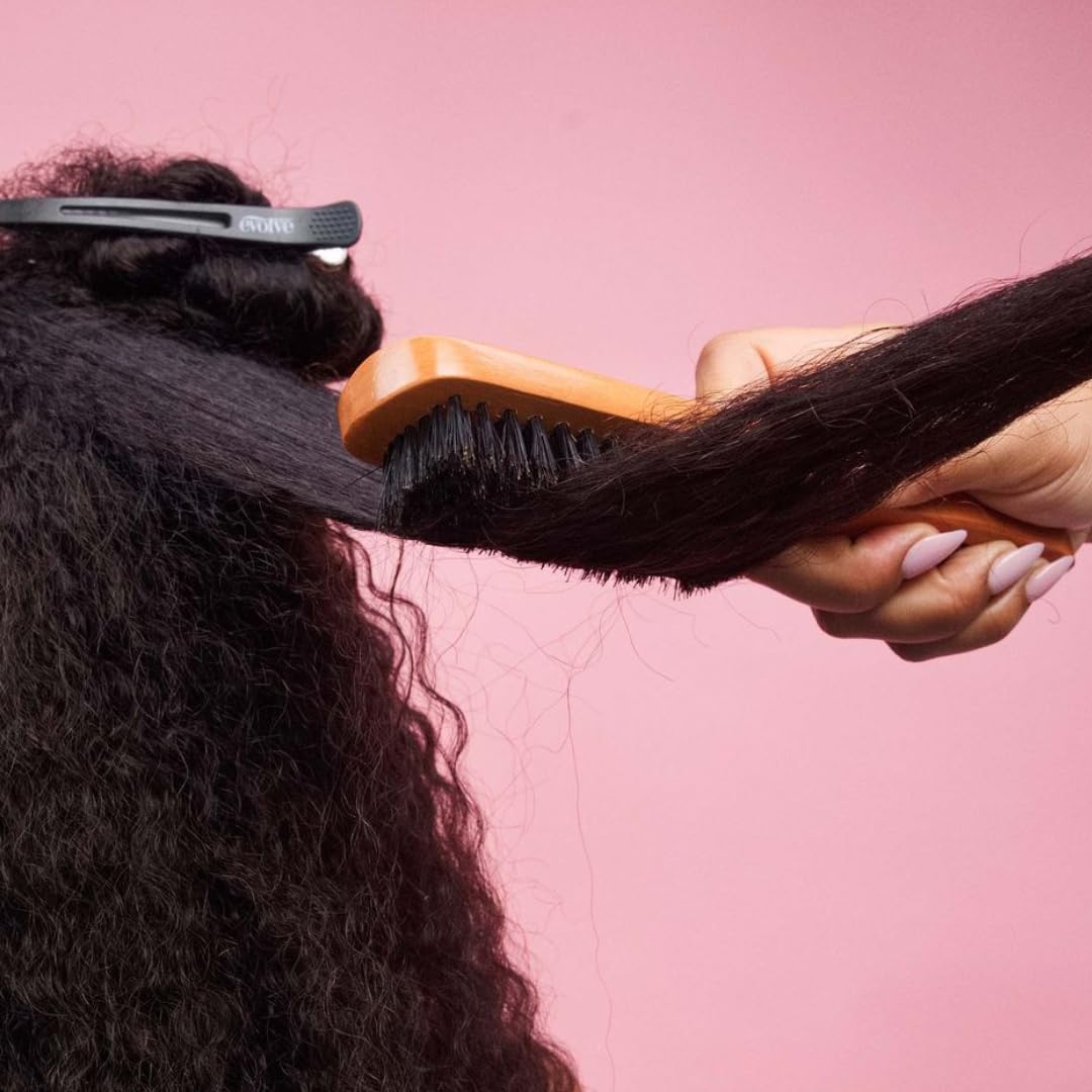 Amazon.com : Evolve Boar Styling Brush : Beauty & Personal Care