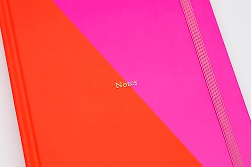 Miniatura 9 de Yop & Tom Diario punteado en contraste - A5 - Azul marino y naranja