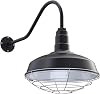 The Gardena Gooseneck Barn Light | Standard Warehouse Steel Dome on a Gooseneck | Barn Lighting and Farmhouse Lighting | Made in America 23