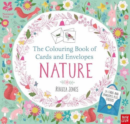 Image of The National Trust: Colouring Book of Cards and Envelopes: Nature by Rebecca Jones (2016-02-14)