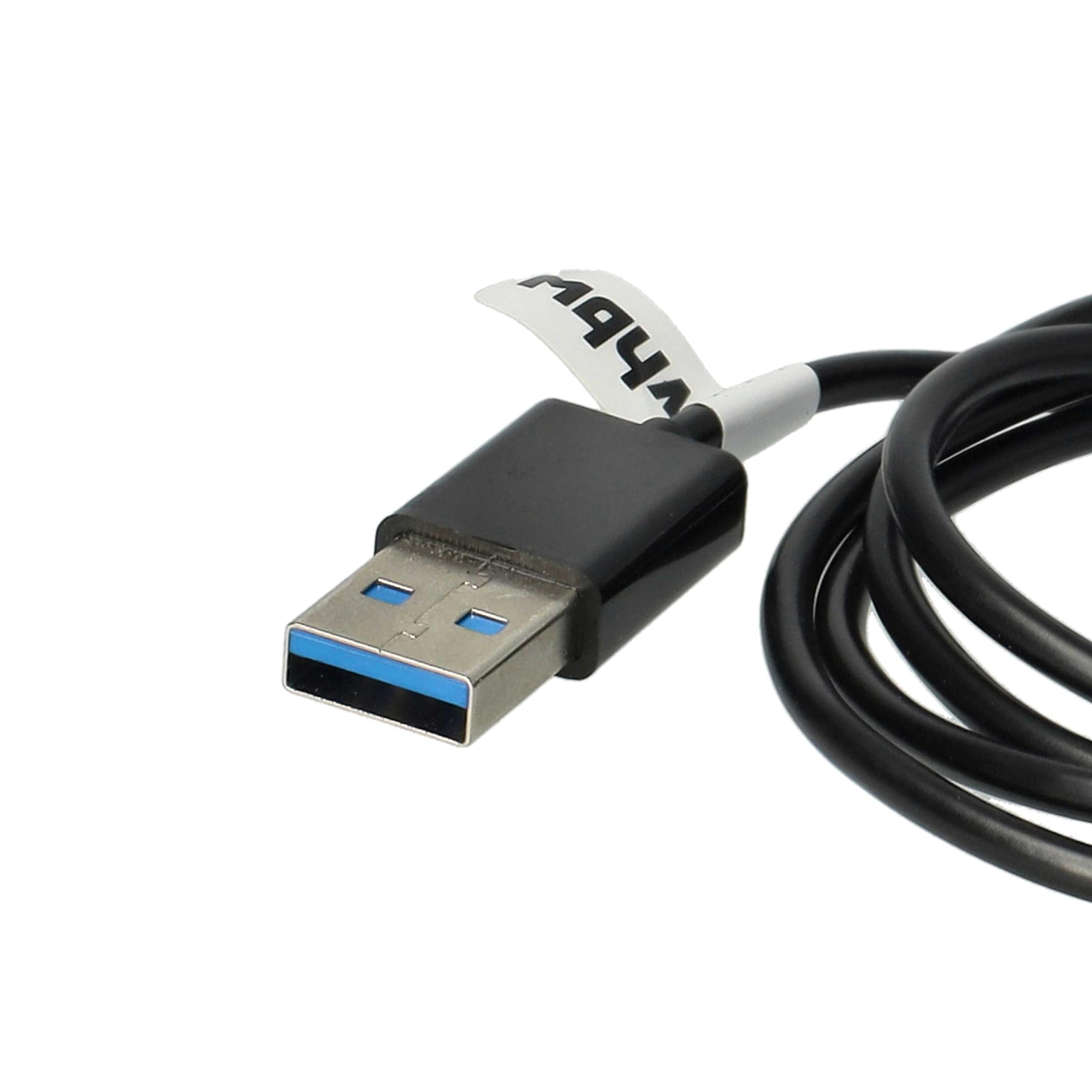 vhbw Cavo di programmazione USB compatibile con Motorola Pacer Plus SKS 245, PRO3150, VL130, SP66, PR400, PRO2150 radio, nero