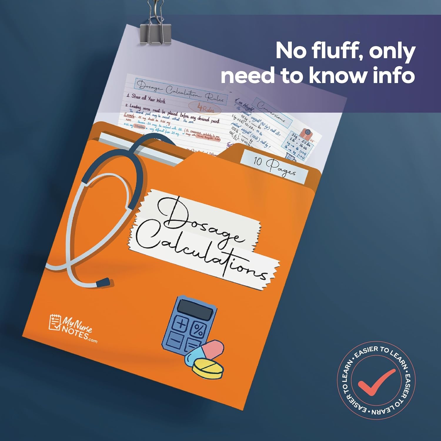 Nursing Success Bundle: 400+ Page Handwritten Notes, Designed to Ace Nursing School, Concise & Comprehensive
