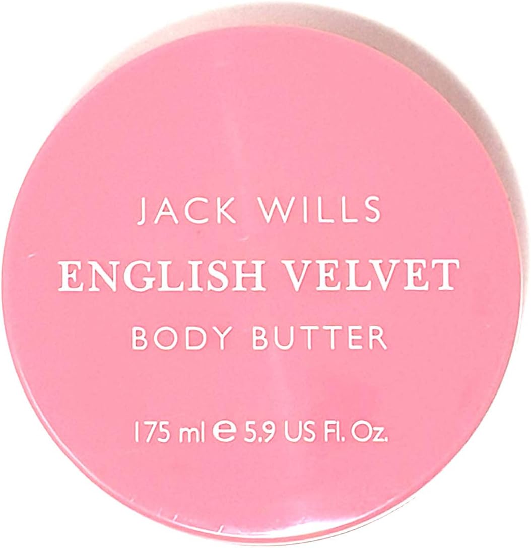 Jack Wills 175ml English Velvet Body Butter New Foil Sealed Tub