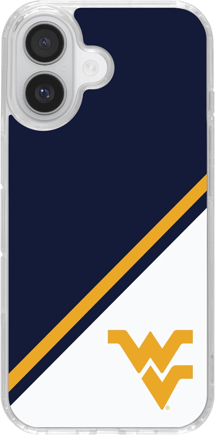 Affinity Bands West Virginia Mountaineers HD Phone Case Compatible with MagSafe Apple iPhone 17 (Champion Series)