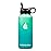 HYDRO CELL Stainless Steel Insulated Water Bottle with Straw - For Cold & Hot Drinks - Metal Vacuum Flask with Screw Cap and Modern Leakproof Sport Thermos for Adults (Mint/Green 32oz)