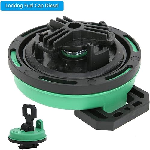 Miniatura 5 de 2849039 Tapa de combustible con bloqueo de tapa de combustible, tapa de aceite para cargadores de ruedas, compatible con modelos de dirección