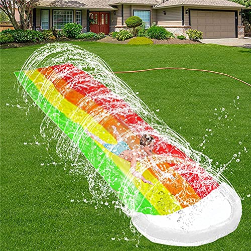 【480 x 80 cm】 Gartenwasserrutschen Wasserrutschen Für Den Garten Rasenwasserrutschen, Wasserrutsche, Dicke… – Bild 6