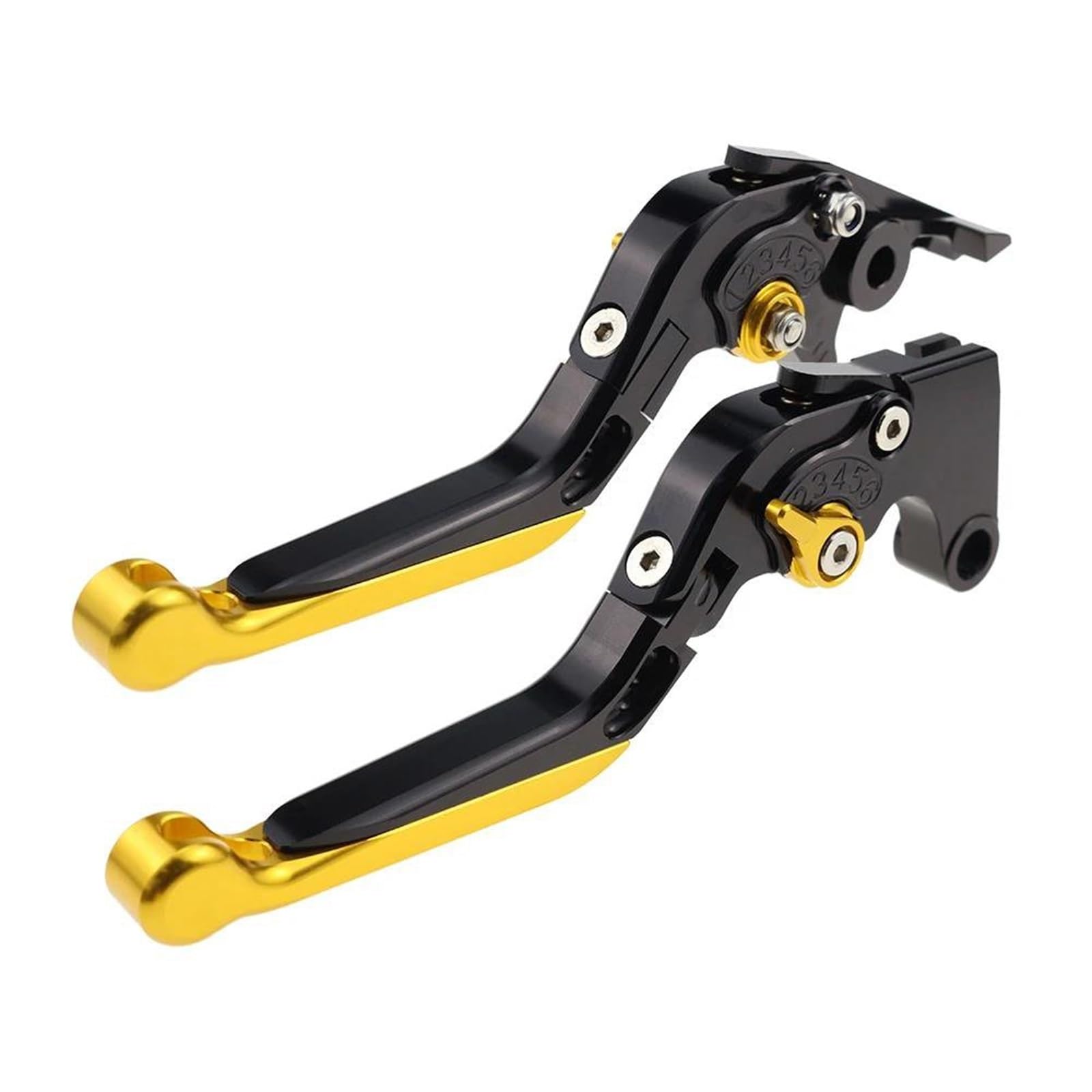 Frizione Leve Frizione Pivotanti, Manopole Di Controllo, Ricambi Per Moto, Leva Freno Regolabile Per KAWASAKI Z650 2017-2023(Black 1)