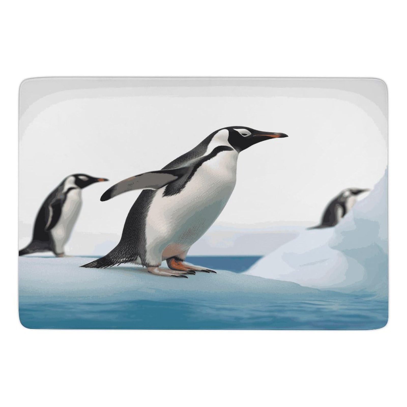 Tapis de sol pingouin antidérapant - Sécurisez votre salon avec douceur