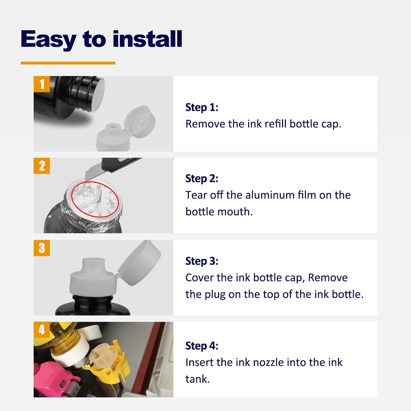 LAIPENG 31 32XL Inchiostro Compatibile con HP 31 32 XL per Smart Tank 315 319 455 515 516 530 555 558 559 570 655 670 790 5105 7005 7006 7305 7306 7605 415 419 Stampante Multipla (BK/C/M/Y)