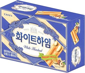 Chocolate Cream Wafer Rolls Hazelnut 47g (6 Boxes) – Crispy Wafer Korean Biscuits Chocolate & White Cream Assorted (Assorted 2 Flavour)