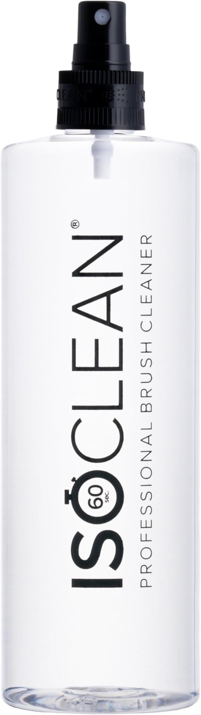 ISOCLEAN Brush Cleaner with Spray Top – Fast-Drying, No-Rinse Solution for Cleaning Makeup Tools – Vegan & Cruelty-Free – 525ml
