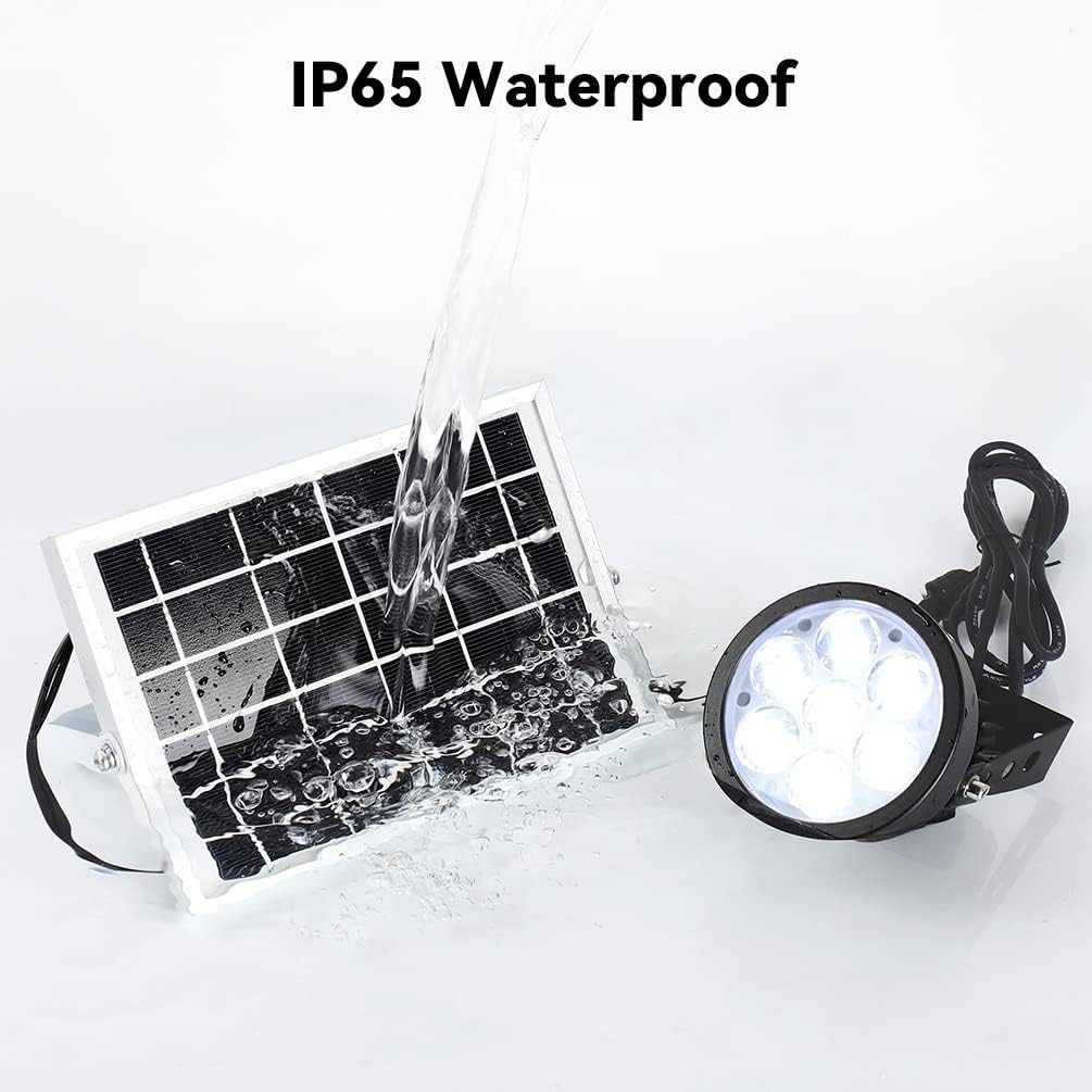 Flag Pole Light Solar Powered, Solar Flagpole Light Upgraded with IP67 Waterproof Outdoor Smart Charging and Lighting for Dusk Dawn All Night Bright On