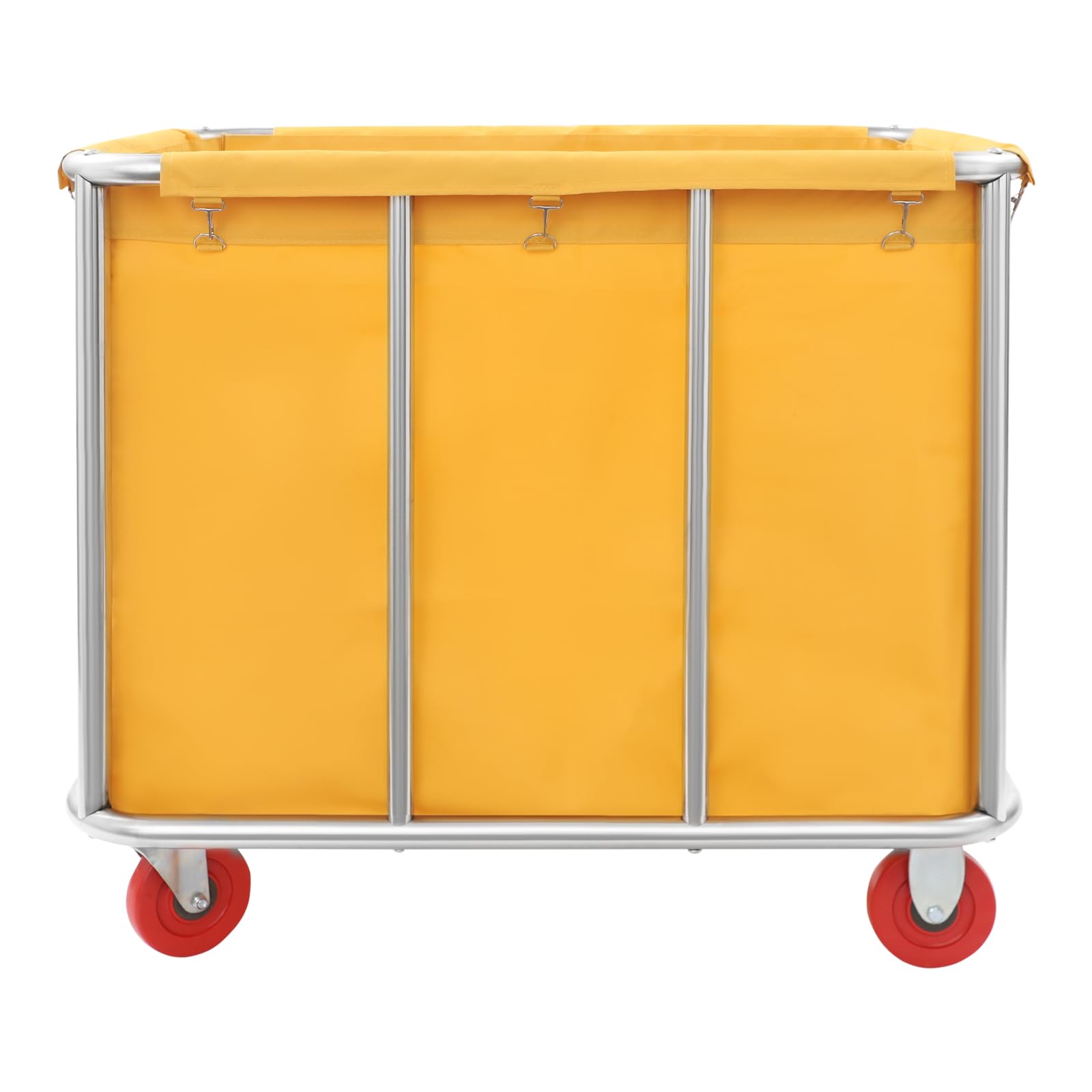 Yelb - Carrello portabiancheria commerciale con ruote, per hotel, appartamenti, magazzini, casa, 90 x 65 x 80 cm