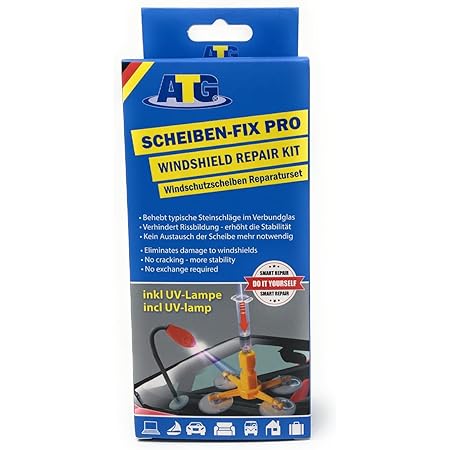 Hihey Windschutzscheiben Reparatur Set - DIY Kit Für Risse & Steinschläge Am Auto