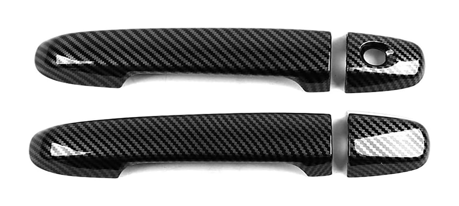 Ysbvblrmrv Carbon Fiber Pattern Car Outside Door Handle Cap For Subaru For Brz 2012-2023 2-Door Single Hole Door Handle Decorative Anti-Scratch Modification Car Accessories Protector(Carbon Fiber Pattern)