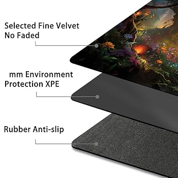 Amazon | プレミアムステッチMTGプレイマット ゾーンと滑り止めゴム