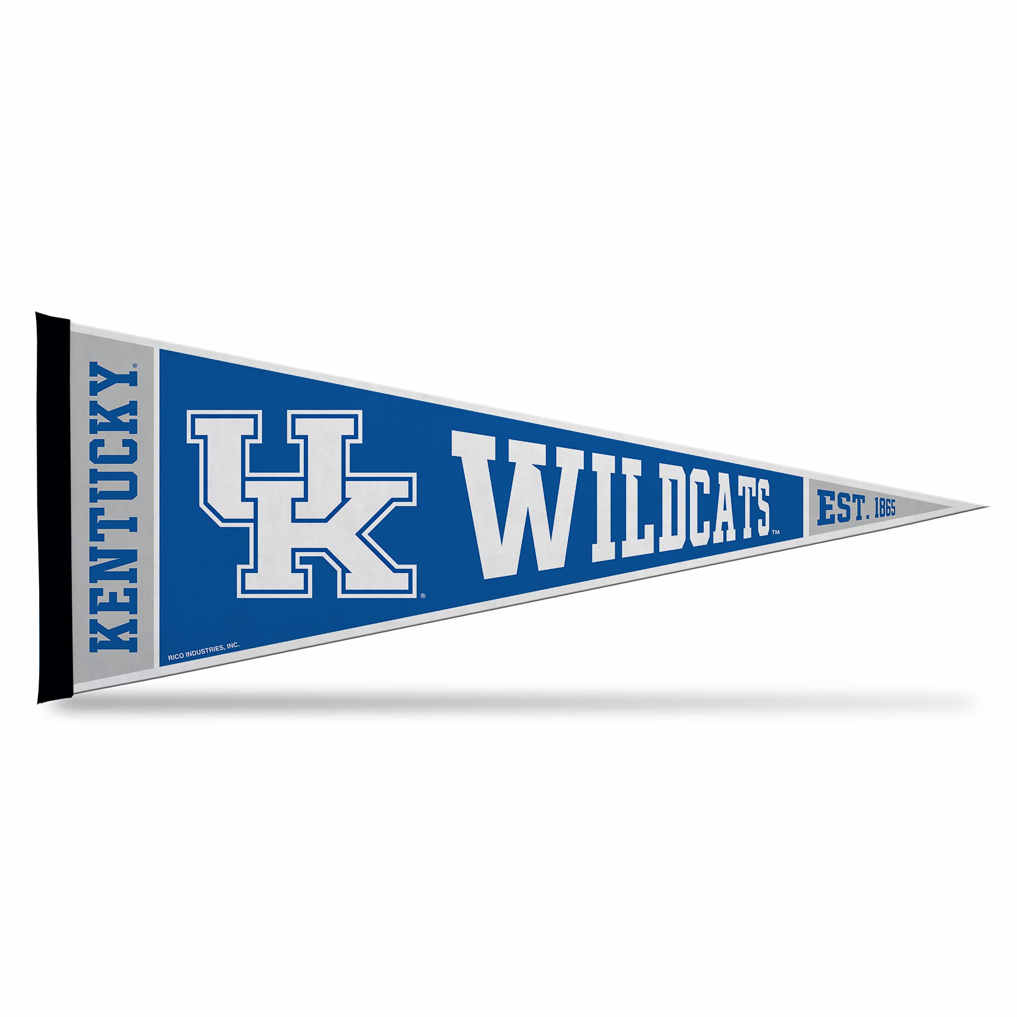 Rico Industries NCAA Exclusive 12" x 30" Felt Wall Décor Pennant - Great for Home/Bed Room/Man Cave Décor