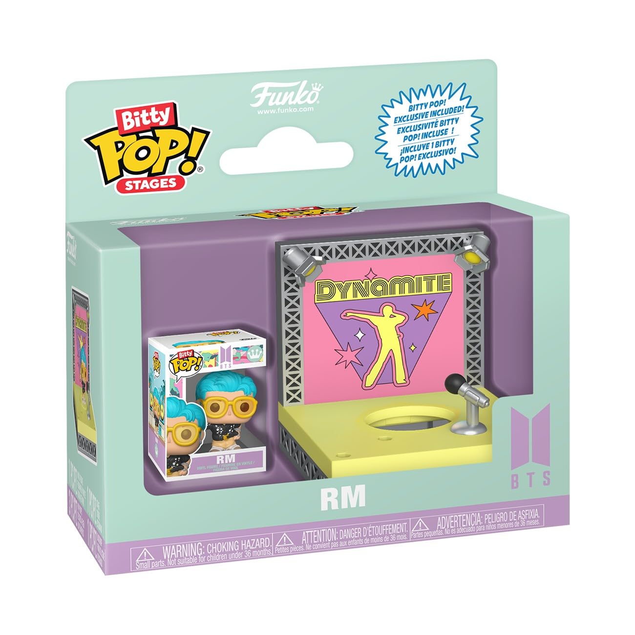 Amazon.com: Funko Pop! Bitty Stages: BTS - Dynamite - RM